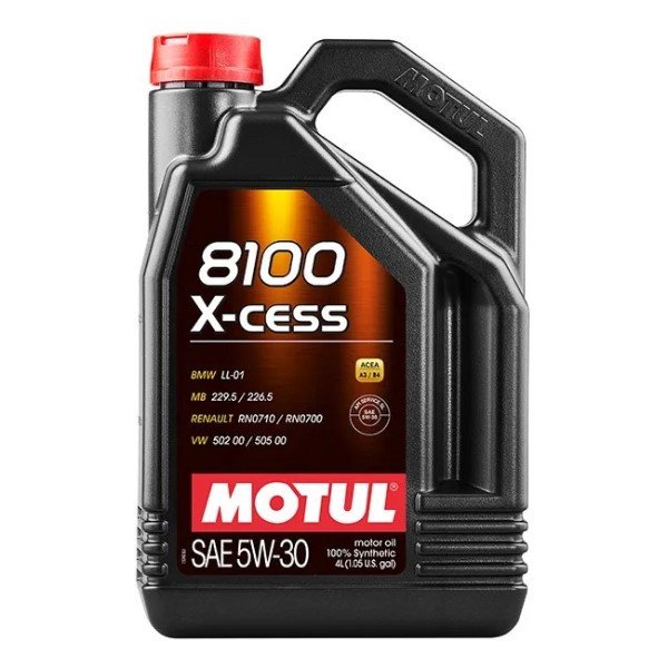 Масло моторное Motul 8100 X-Cess 5W30 4