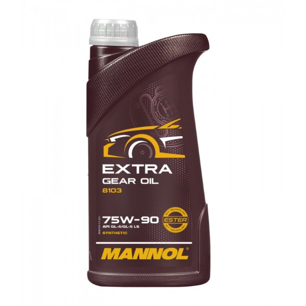Масло трансмиссионное Mannol Extra Getriebeoil 75W90 LS GL-4/5 1