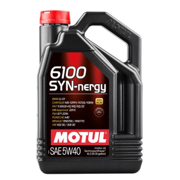 Масло моторное Motul 6100 Syn-Nergy 5W40 4 