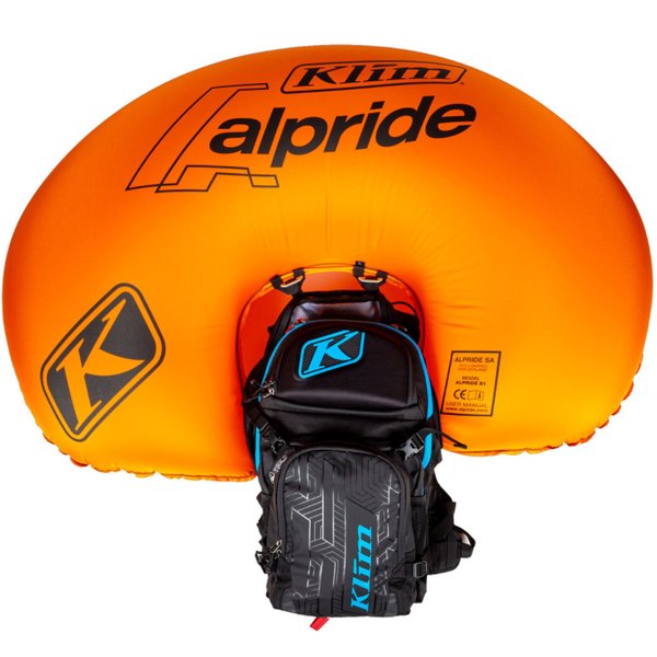 Рюкзак лавинный Aspect AP 2.0 Avalanche Airbag Pak Black -Vivid Blue Klim