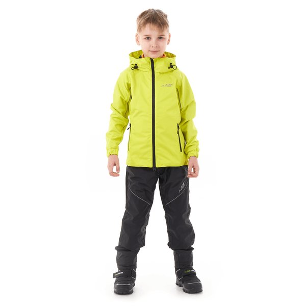 Детский комплект дождевой (куртка, брюки) EVO Kids YELLOW мембрана (р.128-134) Dragonfly 
