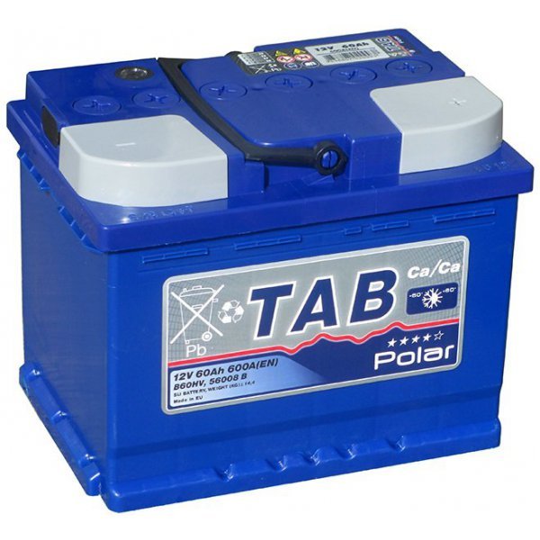 Аккумулятор Tab Polar Blue 60 А/ч Словения 12V R