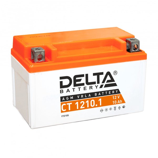 Аккумулятор мото Delta СТ 1210.1 10 А/ч R