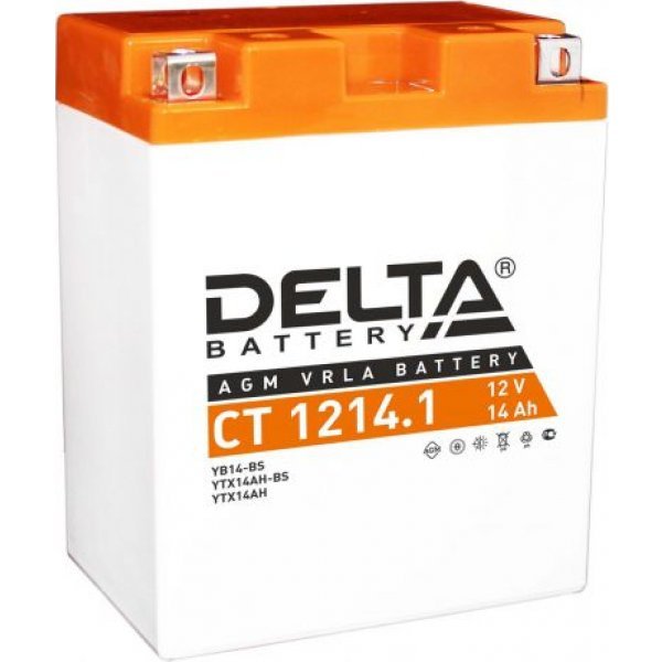 Аккумулятор мото Delta 1214.1 14 А/ч R
