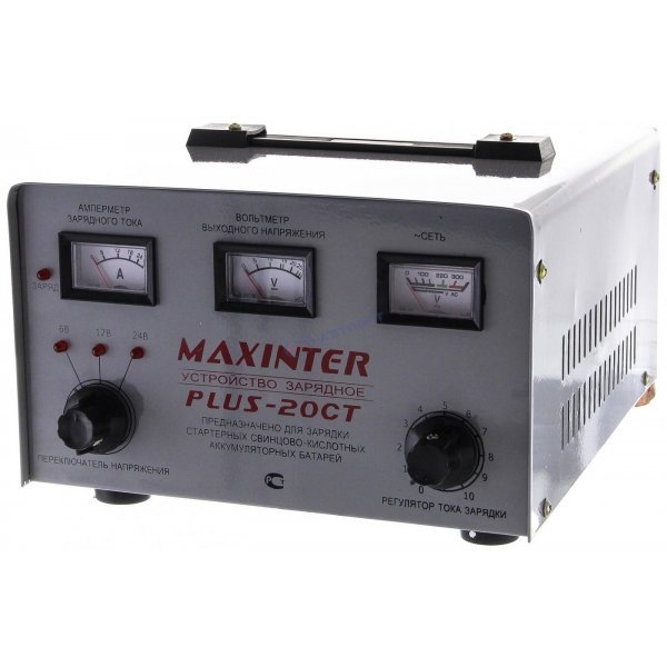 Зарядное устройство PLUS-20CT Maxinter