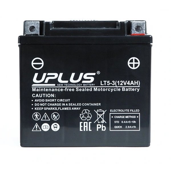 Аккумулятор мото Leoch UPLUS SuperStart CT 1205 4 А/ч 