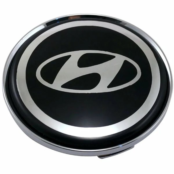 Заглушка диска Hyundai 58мм СМК, со стикером