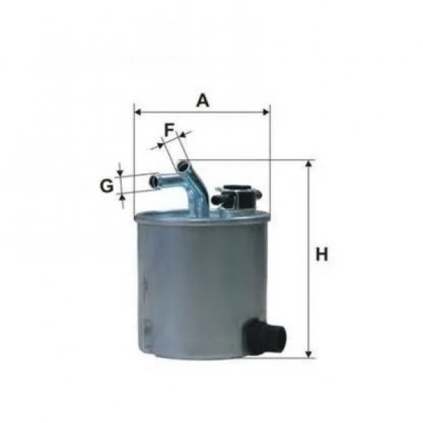 Фильтр топливный Filtron PP857/6 (16400-EC00A/16400-EC00C/P 10533 Fram/WK 920/6 Mann)