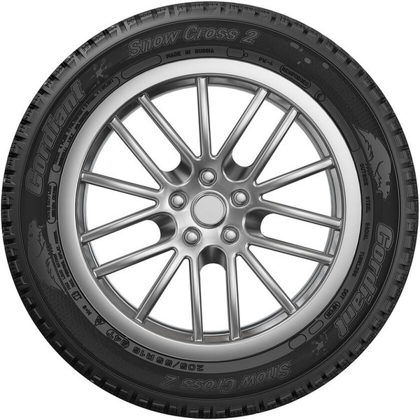 Автошина 195/60-15 Cordiant Snow Cross 2 92T шип