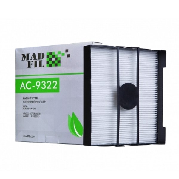 Фильтр салонный Madfil AC-9322 (M2 SU01/CU 22003/CU 2252 Mann) 