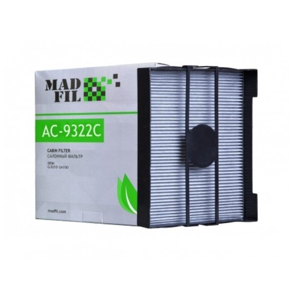 Фильтр салонный Madfil AC-9322C угольный (M2 SU01K/CUK 22003/CUK 2252 Mann) 