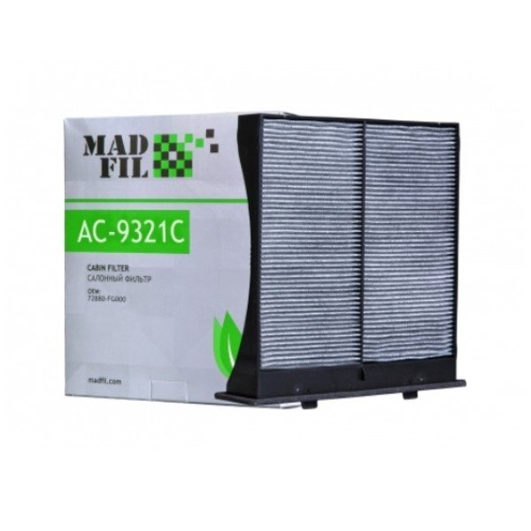 Фильтр салонный Madfil AC-9321C угольный (LAC-806 Lynx/CU 22004 Mann/AC-903EX Vic) 