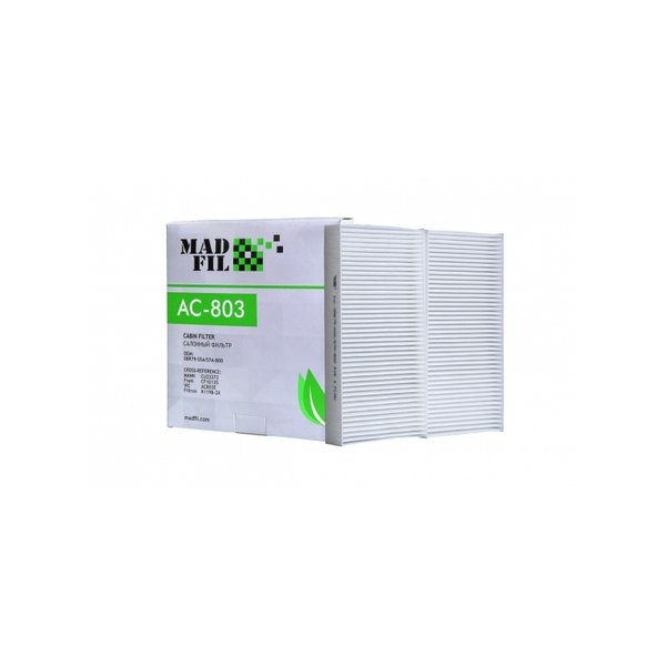 Фильтр салонный Madfil AC-803 (M2 HND10/CU 2327-2 Mann) 