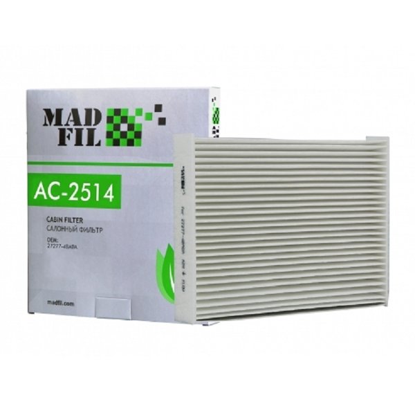 Фильтр салонный Madfil AC-2514 (CU 25012 Mann/AC-215E Vic) 