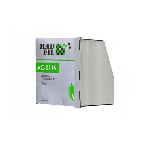 Фильтр салонный Madfil AC-0119 (CF 9922/CF 11486 Fram/AC-0119 Madfil/CU 2939 Mann) 
