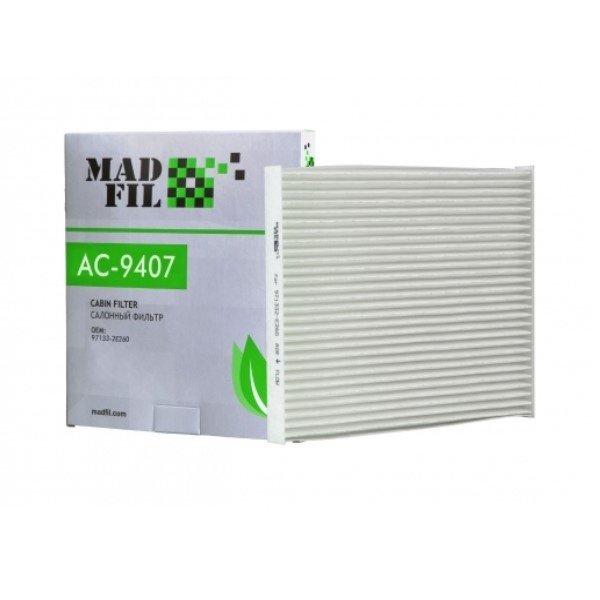 Фильтр салонный Madfil AC-9407 (CU 24004 Mann/97133 2E260/97133 2E250 Mobis)