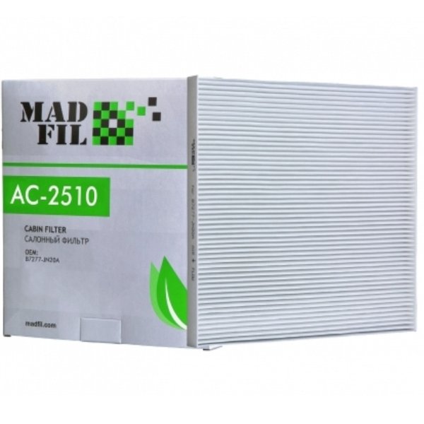 Фильтр салонный Madfil AC-2510 (27277-JN20A/CU 29001 Mann/AC-209E Vic) 