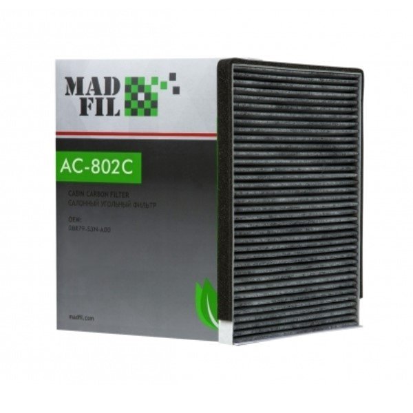 Фильтр салонный Madfil AC-802C угольный (M2 HND52K/LAC-507X Lynx) 