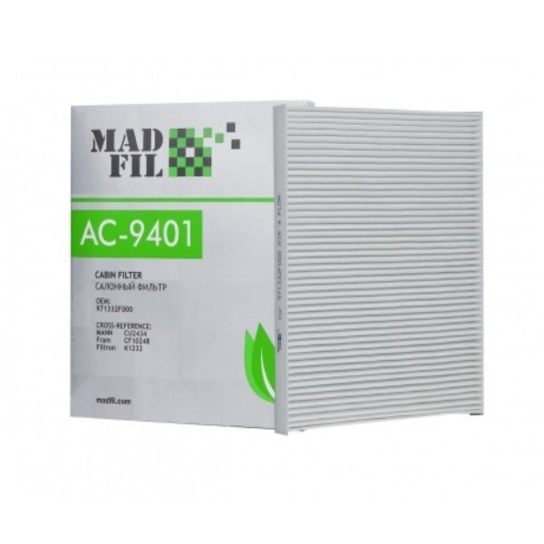 Фильтр салонный Madfil AC-9401 (97133 2F010/97133 2F000 Mobis)
