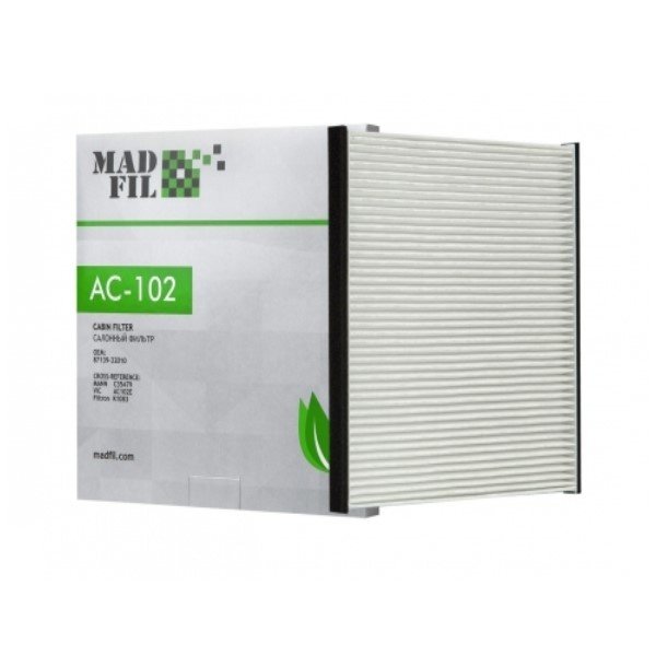 Фильтр салонный Madfil AC-102 (M2 TYT04/CU2131 Mann) 