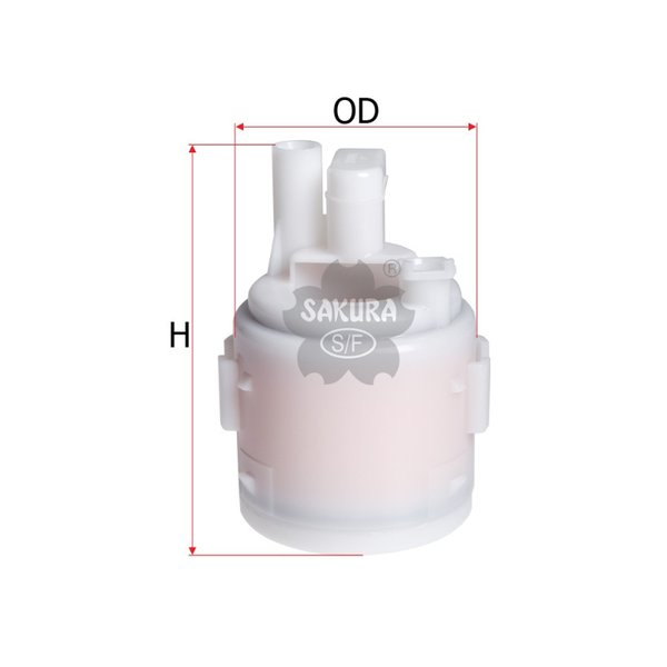 Фильтр топливный Sakura FS-1812 (16400-4M505/16400-4M503 Оригинал Nissan/FS-3300 JS Asakashi)