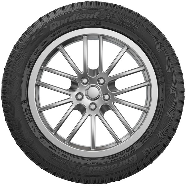 Автошина 195/65-15 Cordiant Snow Cross 91T шип