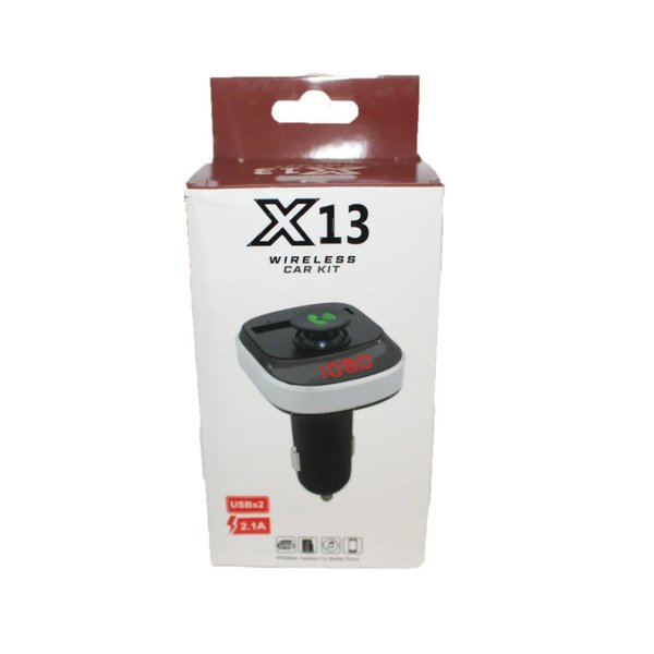 FM-Модулятор Multi X13 (Bluetooth, MicroSD, USB, AUX)