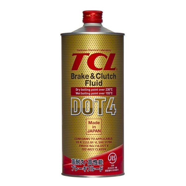 Жидкость тормозная TCL DOT-4 1л