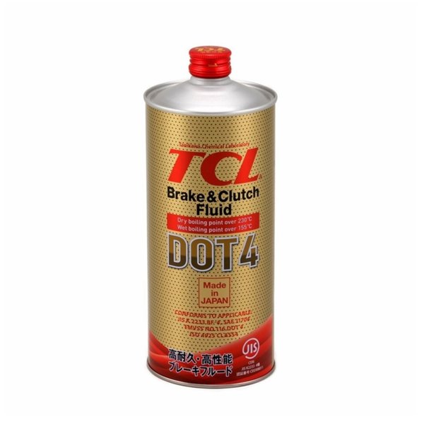 Жидкость тормозная TCL DOT-4  1л