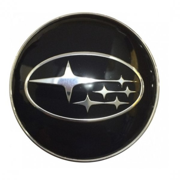 Заглушка диска Subaru 58мм хром