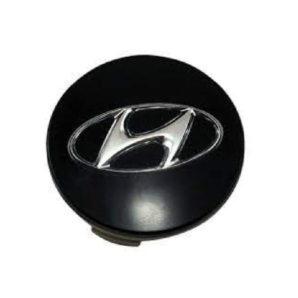 Заглушка диска Hyundai 56мм черный