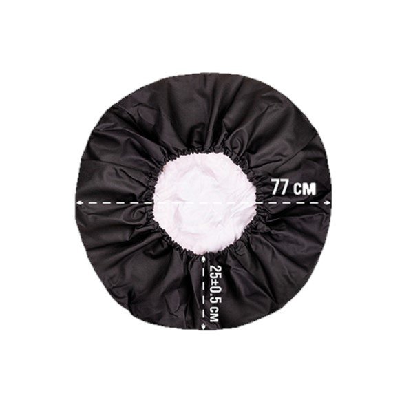 Чехол запасного колеса SKYWAY Тигр R16,17 диаметр 77см эко-кожа (полиэстер)