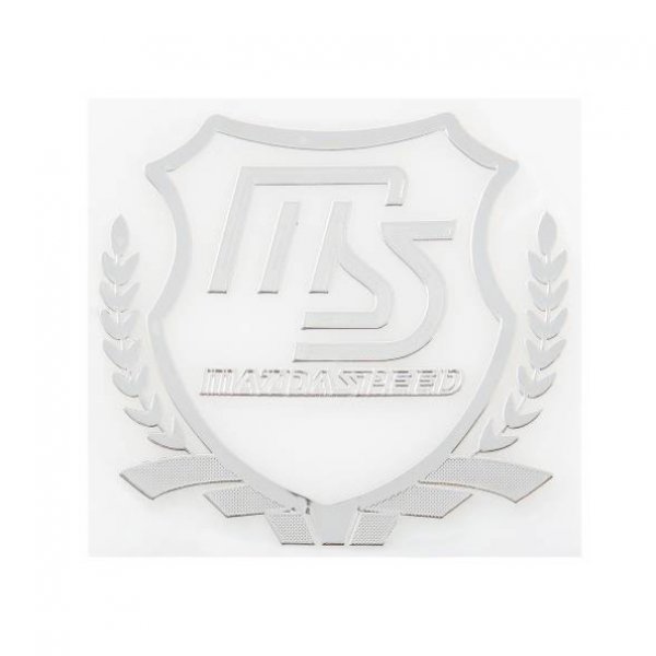 Шильдик металлопластик SW MAZDA SPEED (Наклейка) 50*55мм