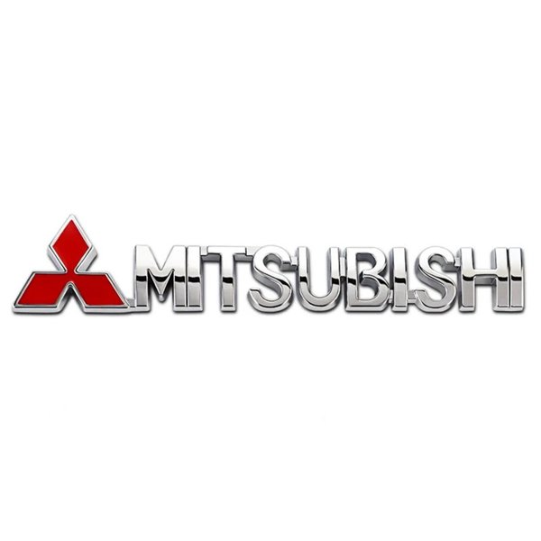 Шильдик металлопластик SW MITSUBISHI + эмблема