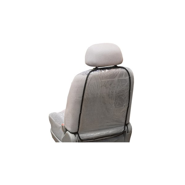 Защита спинки сиденья-органайзер SKYWAY ПВХ 60*38см прозрачная пленка с карманами 100 мкм
