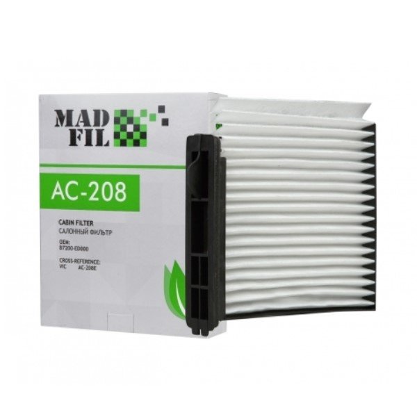 Фильтр салонный Madfil AC-208 (M2 NSN62)