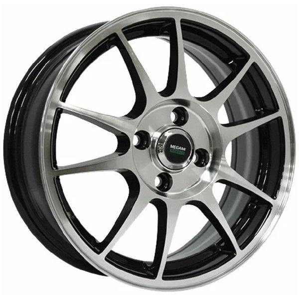 Диск литой 15*6 4*100 Et50 60,1 MGM-5 BKF Megami