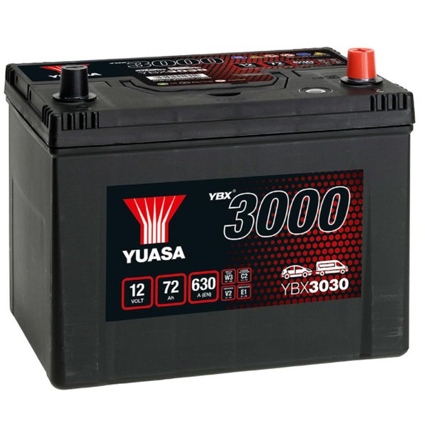 Аккумулятор Yuasa YBX3030 72 а/ч 85D26L SMF