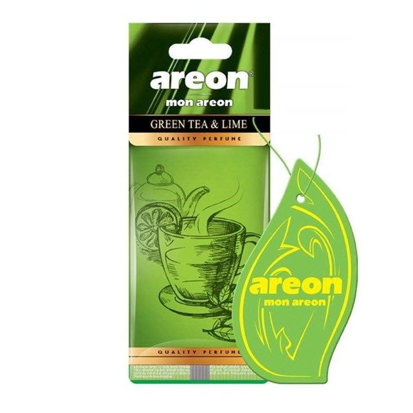 Ароматизатор подвесной картон AREON MON AREON Green Tea &amp;amp; Lime