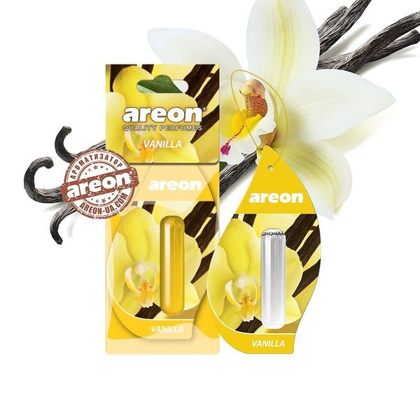 Ароматизатор подвесной гелевый AREON  5мл Vanilla