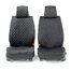 Накидки на сиденье Car Performance передние 2 шт алькантара черн/серые 5шт/уп CUS-2012 BK/GY