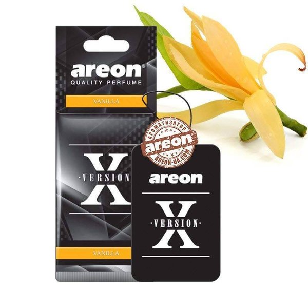 Ароматизатор подвесной картон AREON X-Version Vanilla