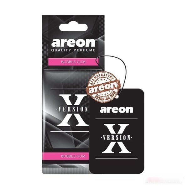 Ароматизатор подвесной картон AREON X-Version Bubble Gum