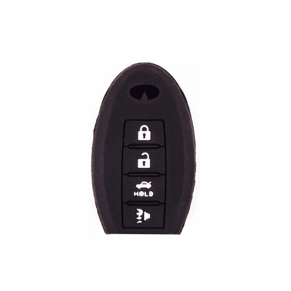 Чехол на ключ автомобильный SKYWAY силиконовый для INFINITI(4 кнопки)