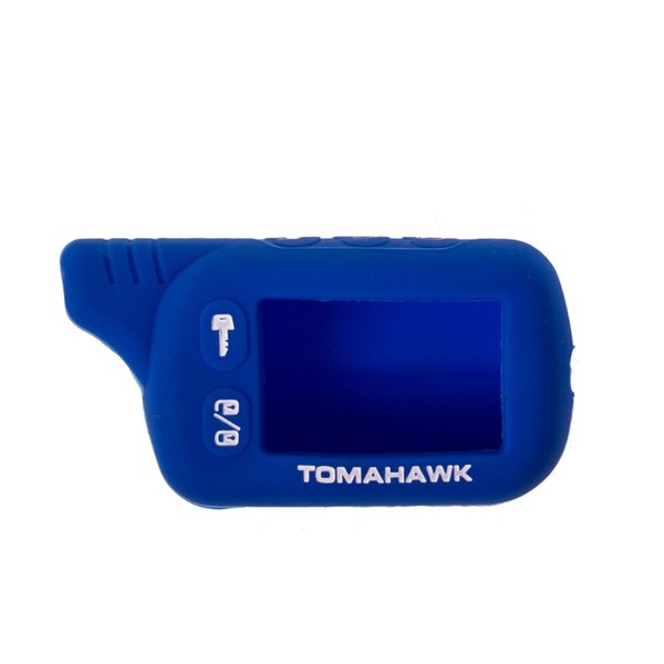 Чехол на сигнализацию Tomahawk TZ9010,9020.9030 силиконовый темно-синий