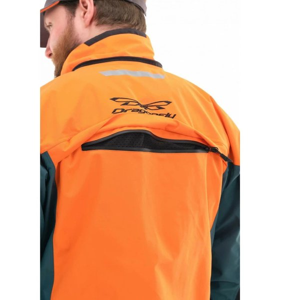 Мембранная куртка QUAD 2.0 ORANGE-ARCTIC XL Dragonfly