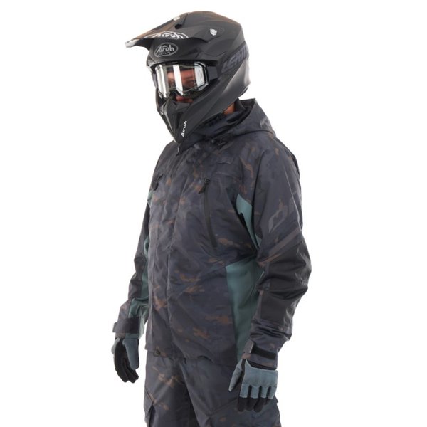 Мембранная куртка QUAD 2.0 CAMO-Gray 2022 M Dragonfly