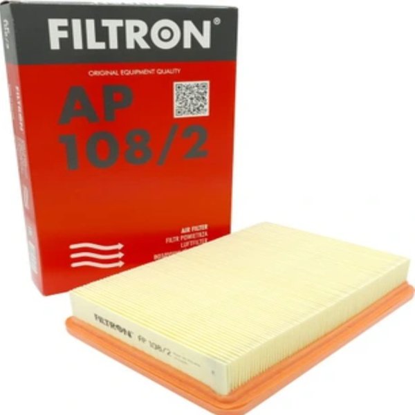 Фильтр воздушный Filtron AP108/2 (28113 2F000/28113 2D000 Mobis/LF0193 Green/C 2676 Mann)