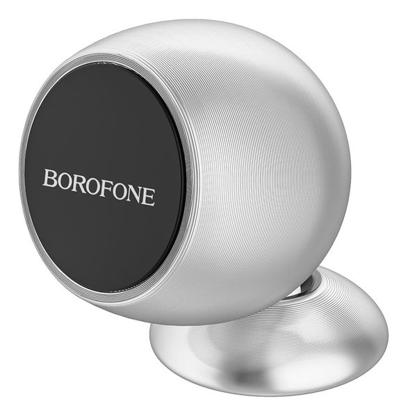 Держатель для телефона Borofone BH41 серый магнитный