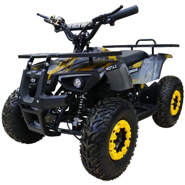 Комплект квадроцикла Grizlik X16 E1000BW (черно-желтый) камуфляж
